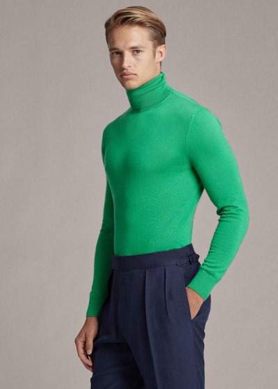 Sueter Ralph Lauren Hombre Verdes - Cashmere Turtleneck - GCVBM4397